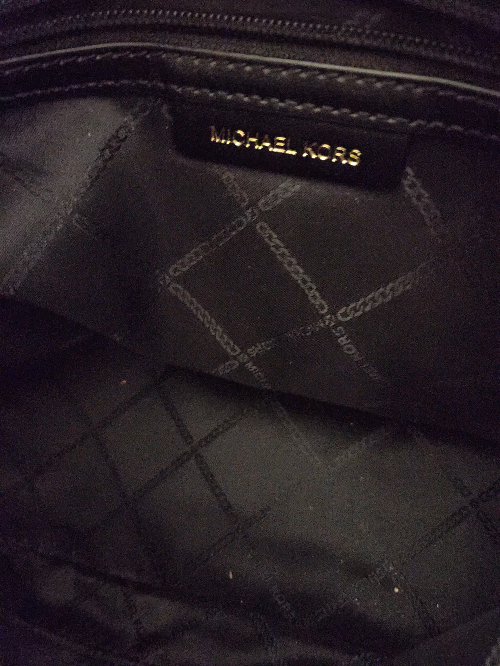 Michael Kors Black Pebbled Leather Tote Bag - Picture 5 of 8
